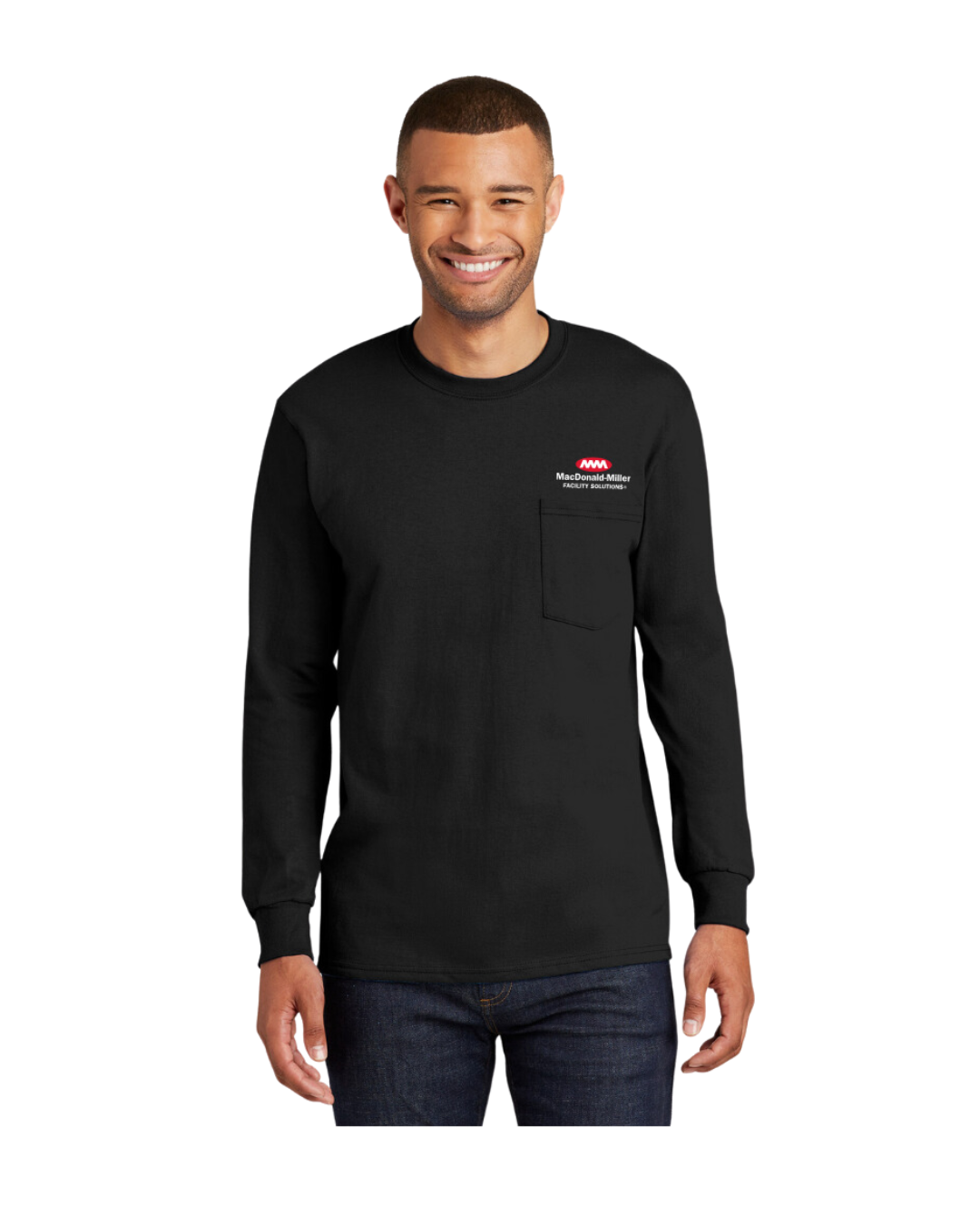 Long Sleeve Essential Pocket Tee (Mac-Rack)